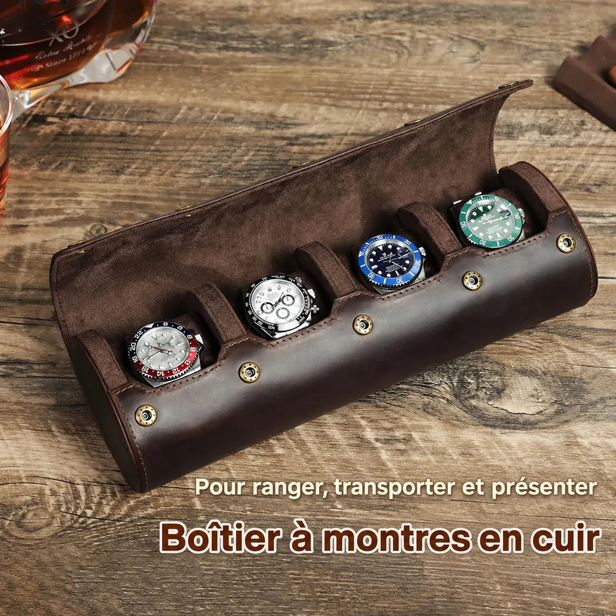 Paris — Boîtier de voyage à quatre montres