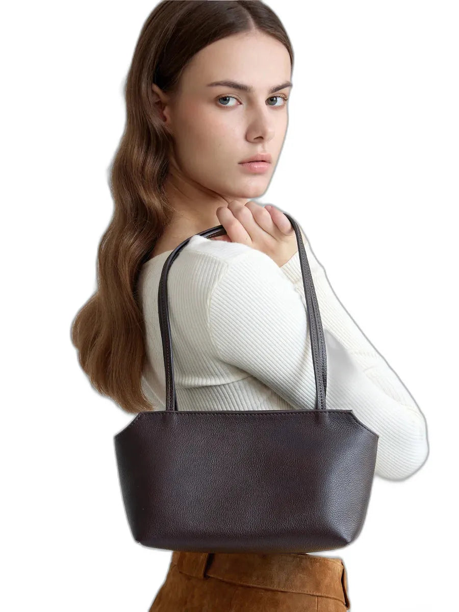 Puteaux, sac porté épaule en cuir de vachette, mini format, vue produit 3 (3 sur 11)