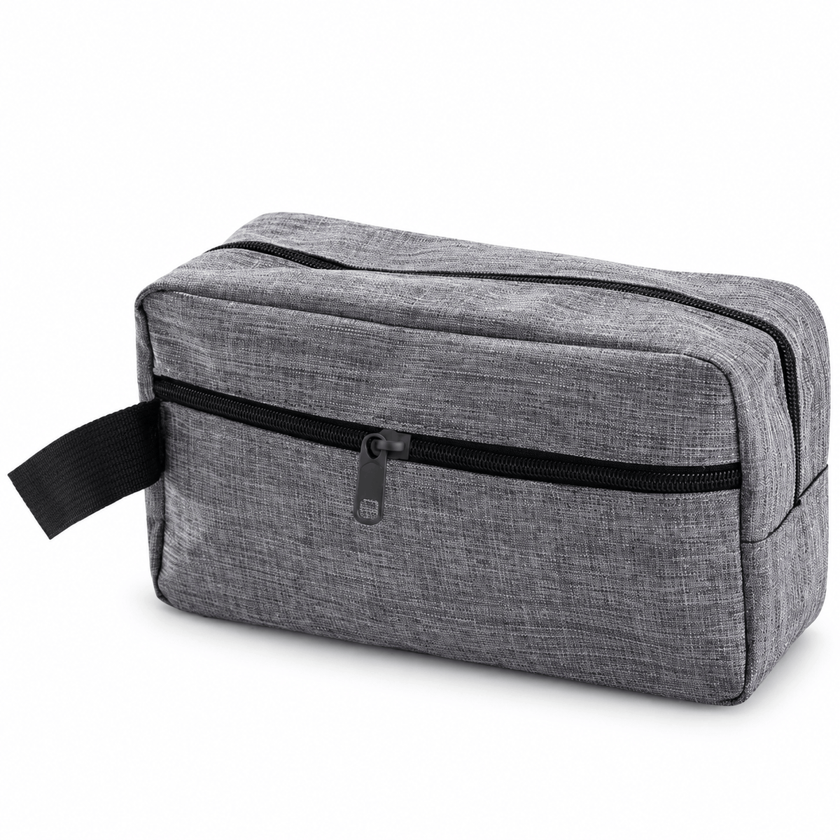 Romainville — Lisse — Gris — trousse de toilette seule sur fond blanc
