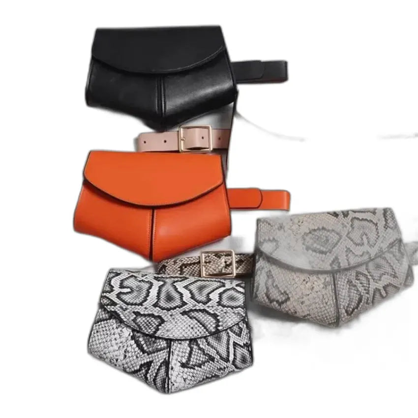 Roubaix, petit sac banane simili cuir, selle décorative, vue produit 5 (5 sur 11)