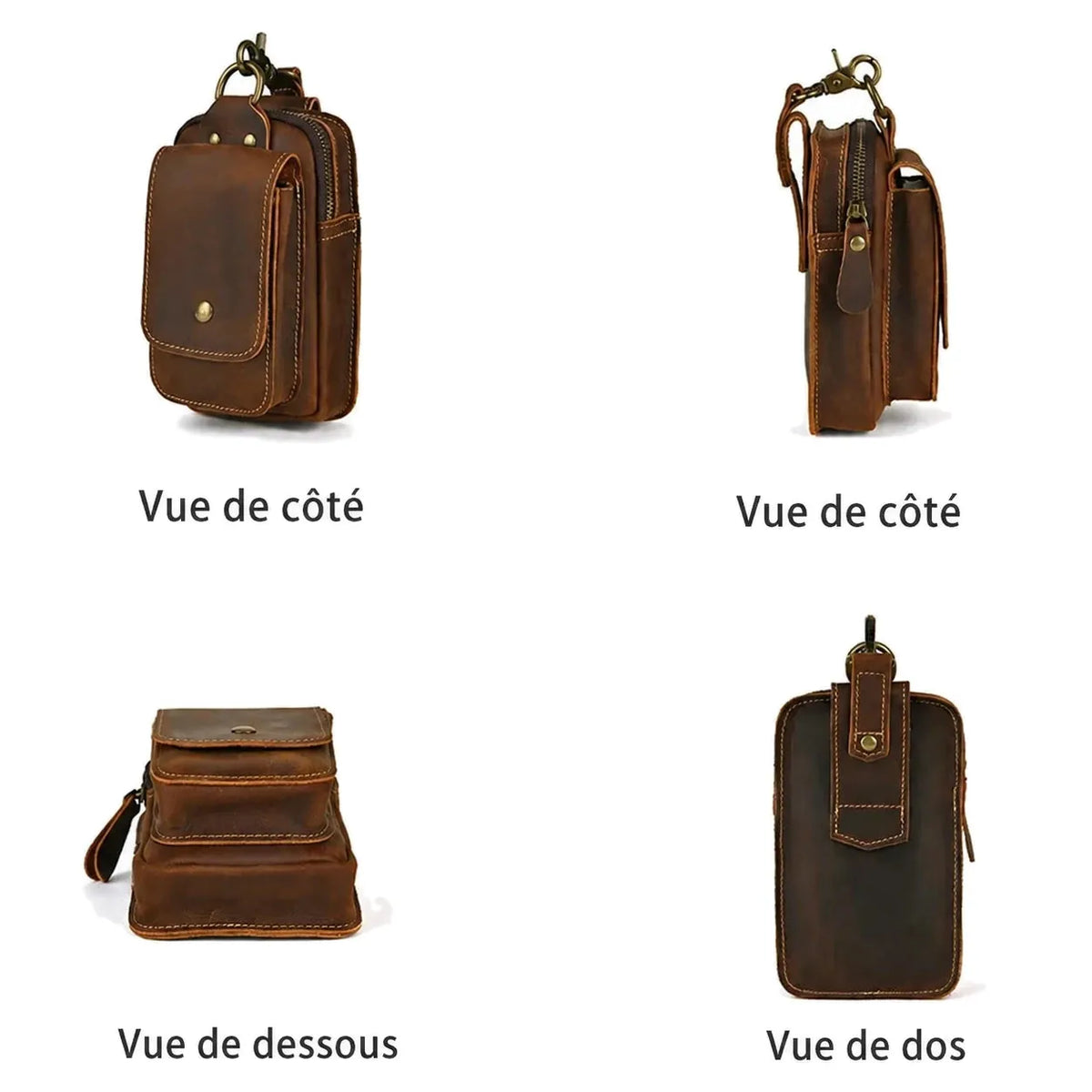 Saint-Herblain — vues de côté, de dessous et de dos