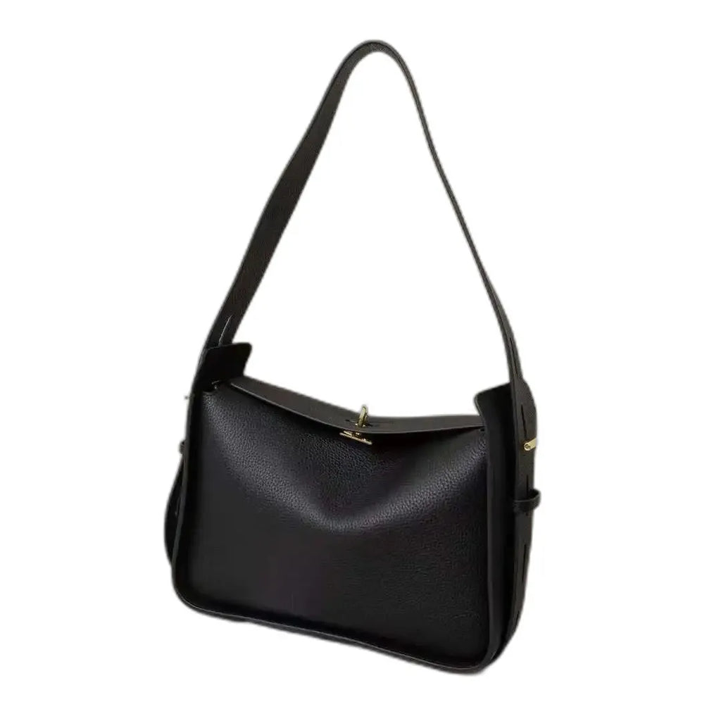 Saint-Louis, sac à main en cuir véritable, ligne luxe, vue produit 7 (7 sur 16)