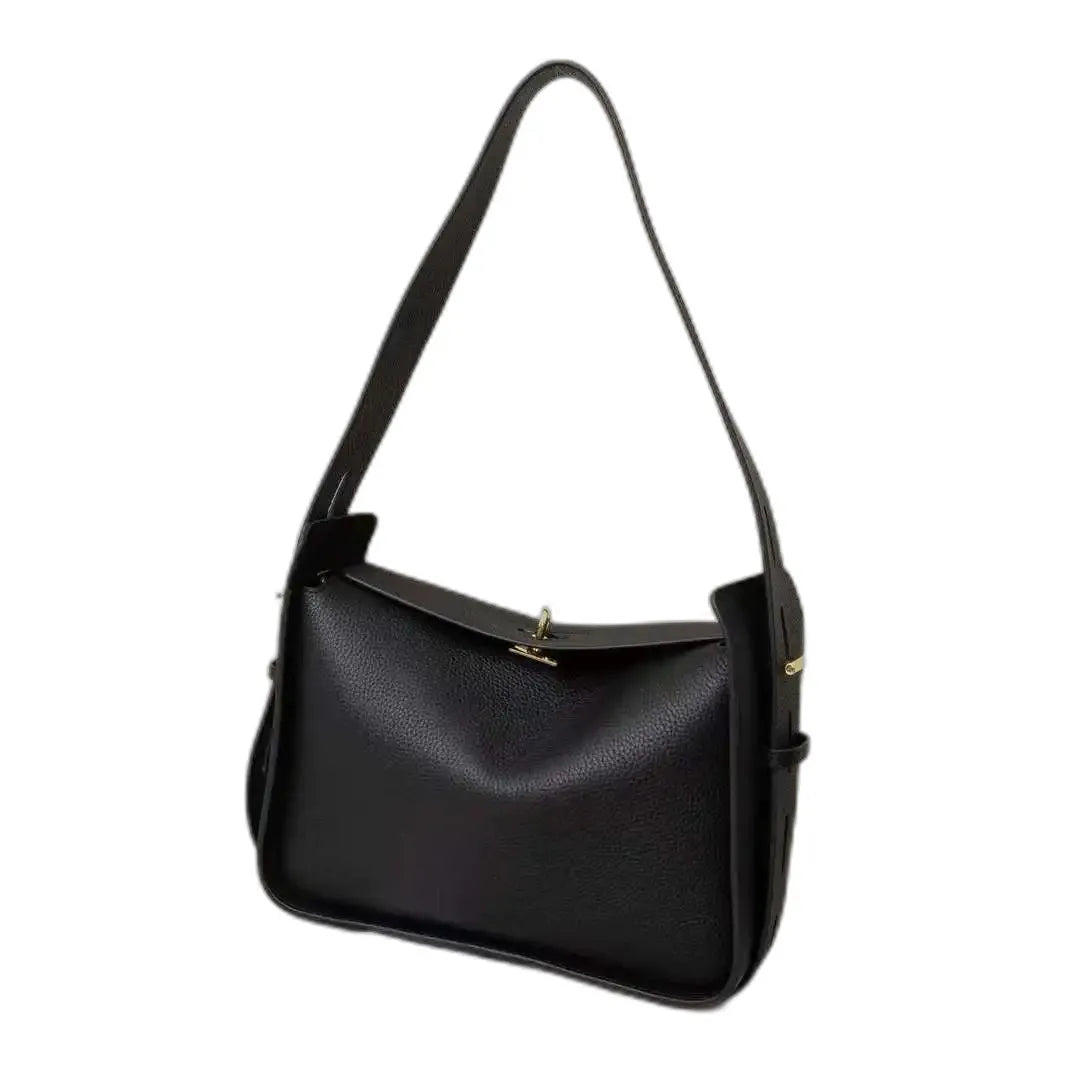 Saint-Louis, sac à main en cuir véritable, ligne luxe, vue produit 7 (7 sur 16)