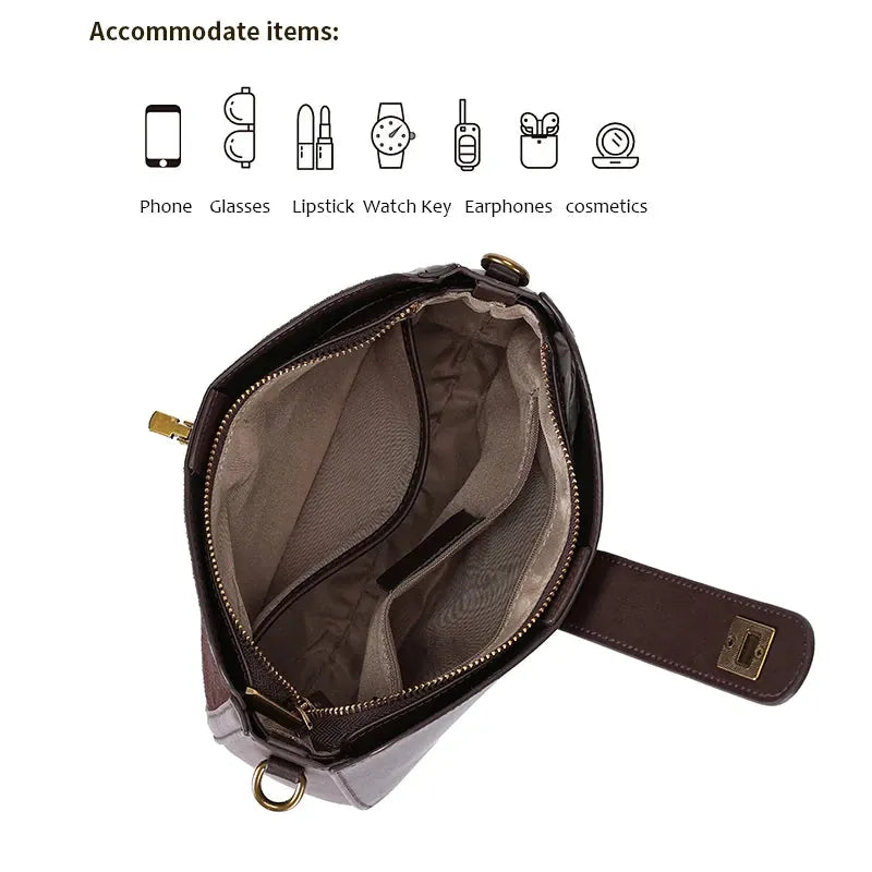 Salon-de-Provence, sac porté épaule en cuir de vachette souple, vue produit 6 (6 sur 9)