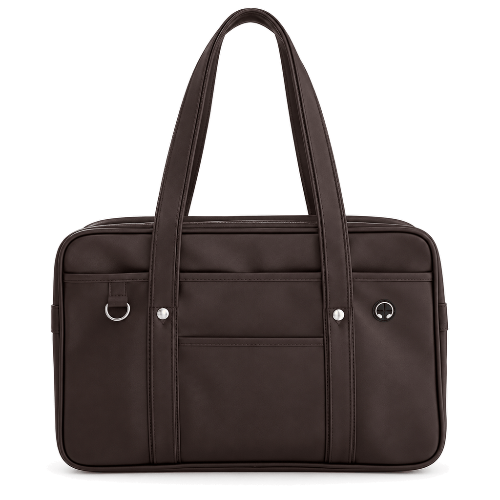 Talence — sac chocolat seul sur fond blanc