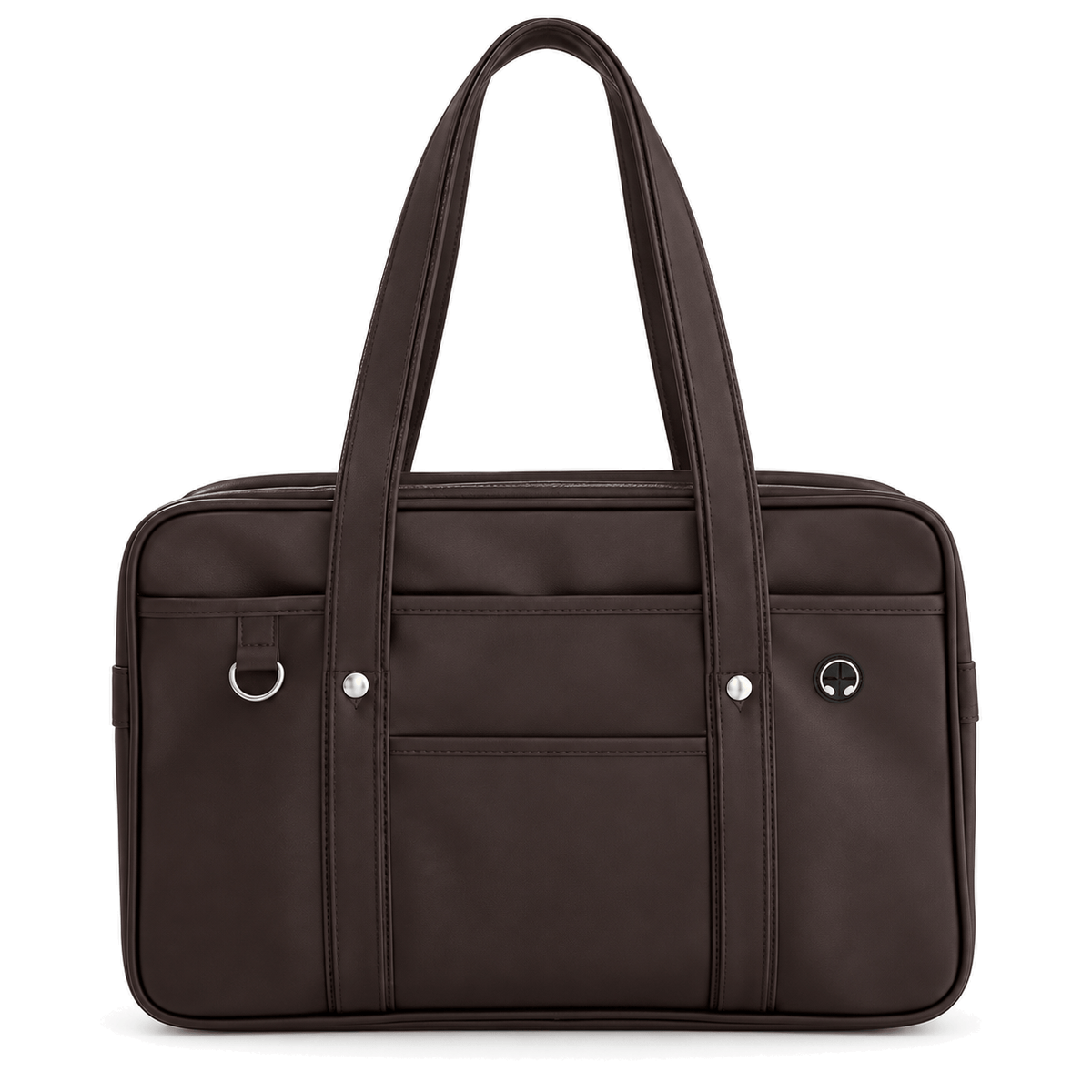 Talence — sac chocolat seul sur fond blanc